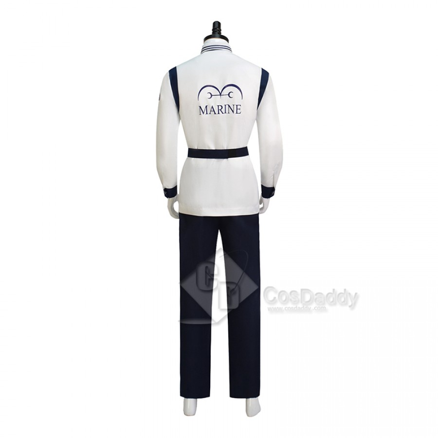 ONE PIECE ユニフォーム 2023 Live Action One Piece Marine Cadet Uniform Cosplay